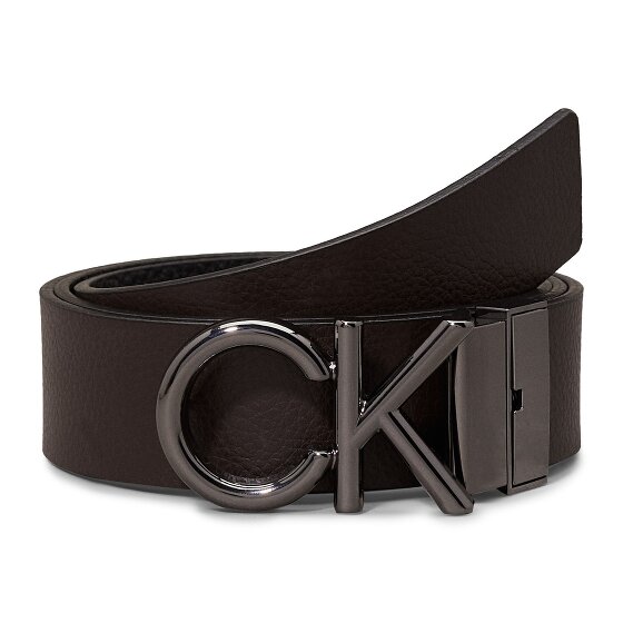 Calvin Klein CK Metal Bombe Cintura Pelle Calvin Klein CK Metal Bombe Cintura Pelle