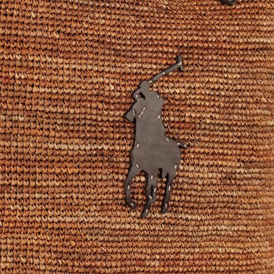POLO RALPH LAUREN Raffia Borsa shopper 46 cm