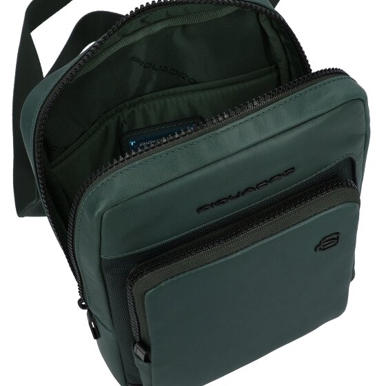 Piquadro Liko Mini Borsa Borsa a tracolla Protezione RFID Pelle 17 cm