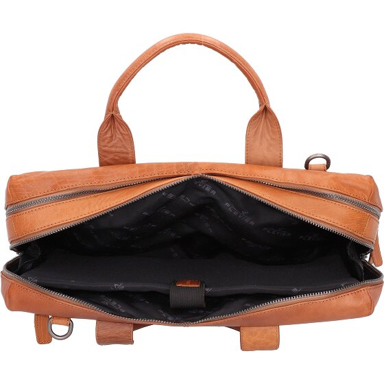 Plevier Rock Flint Valigetta Protezione RFID Pelle 41 cm Scomparto per laptop