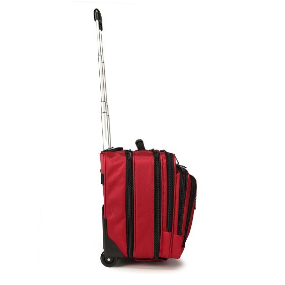 Dermata 2 ruote Trolley business 38 cm Vano porta PC