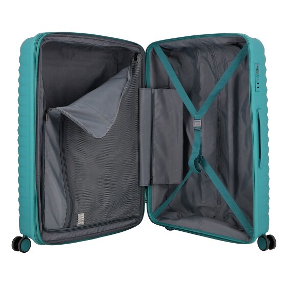 d&n Travel Line 4500 4 ruote Carrello L 75 cm con piega di espansione