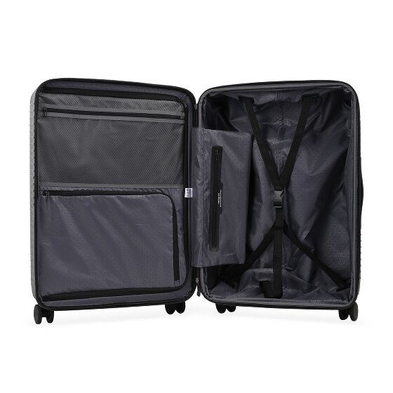 Hedgren Raku 4 ruote Carrello 75 cm con piega di espansione