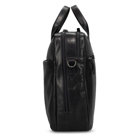 Jost Glasgow Valigetta Vera Pelle 40 cm Vano porta PC