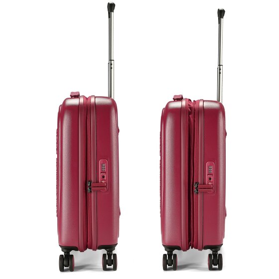 Mandarina Duck Logoduck + 4 ruote Carrello della cabina S 55 cm Mandarina Duck Logoduck + 4 ruote Carrello della cabina S 55 cm