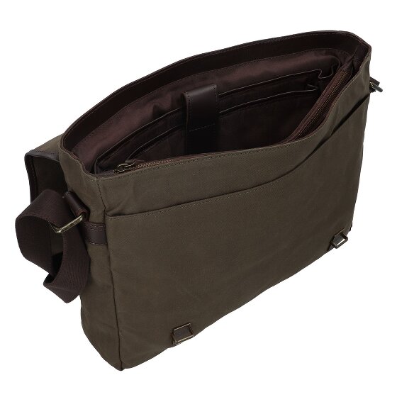 Harbour 2nd City Canvas Yale Cartella Messenger 37 cm Scomparto per laptop