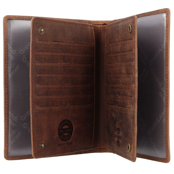 Greenland Nature Montenegro Custodia per passaporto RFID in pelle 12 cm