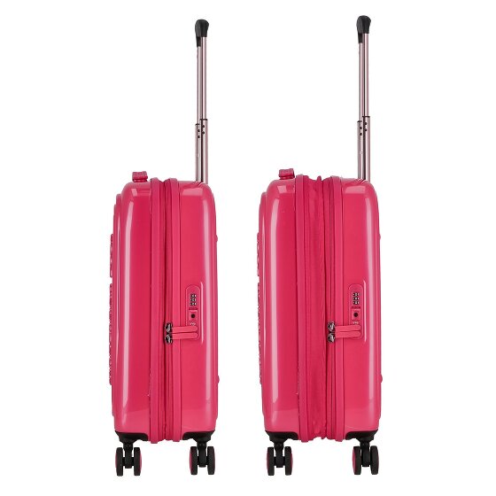 Mandarina Duck Logoduck + Metal 4 ruote Carrello S 55 cm espandibile