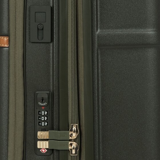 Bric's Bellagio 4 ruote Carrello della cabina 55 cm con piega di espansione