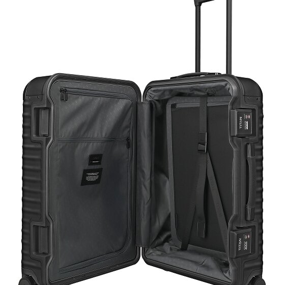 Titan Carrello Eternity a 4 ruote in Alluminio, 69 cm