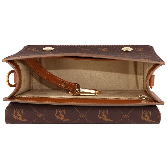 Maison Mollerus Melide Borsa a tracolla crossover in pelle 22 cm