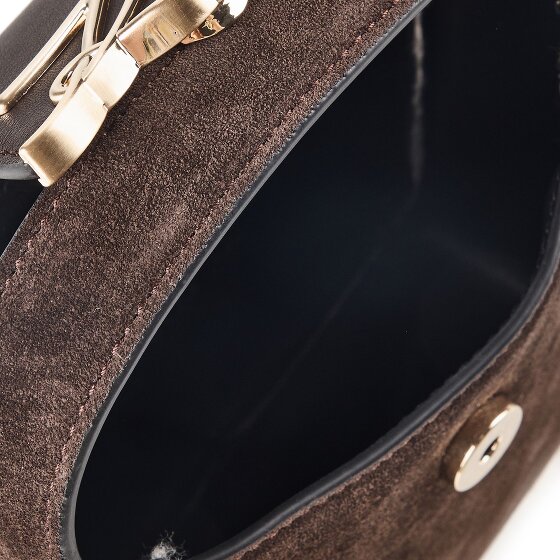 Karl Lagerfeld Signature Mini borsa a mano Vera Pelle 18 cm