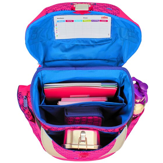Scout Sunny II Neon Safety Set di borse per la scuola 4 pezzi