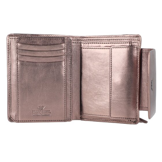Braun Büffel Ruby Portafoglio Protezione RFID Pelle 12 cm