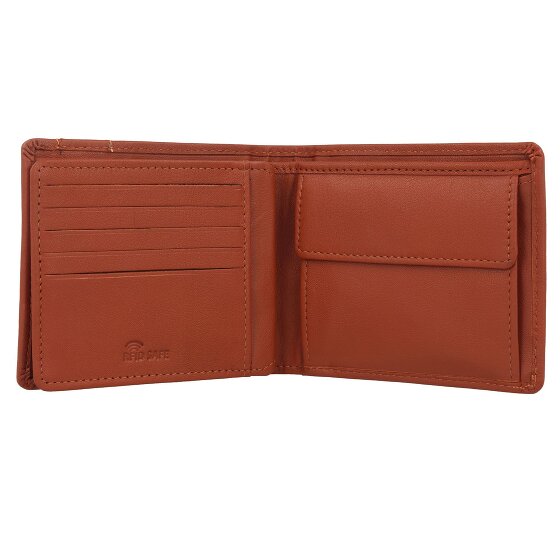 mano Portafoglio in pelle RFID Don Leonardo 11,5 cm