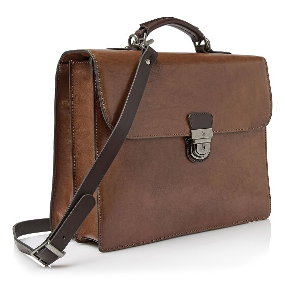 Castelijn & Beerens Rien Valigetta Protezione RFID Vera Pelle 39.5 cm Vano porta PC