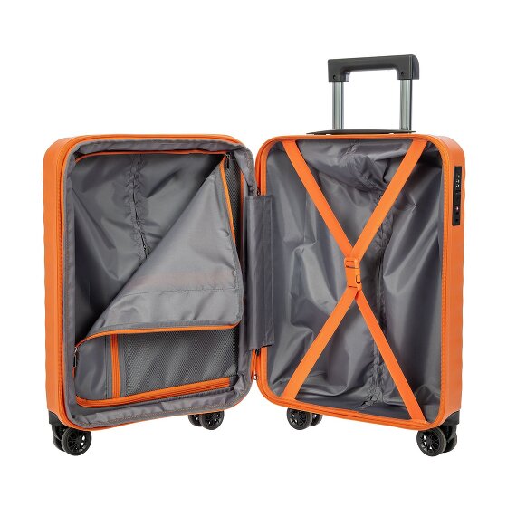 Bric's Nausicaa 4 ruote Trolley cabina 55 cm espandibile