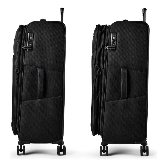 d&n Travel Line 9804 4 ruote Carrello L 78 cm espandibile