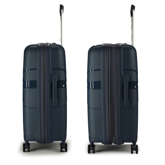 American Tourister Starvibe 4 ruote Carrello 67 cm con piega di espansione