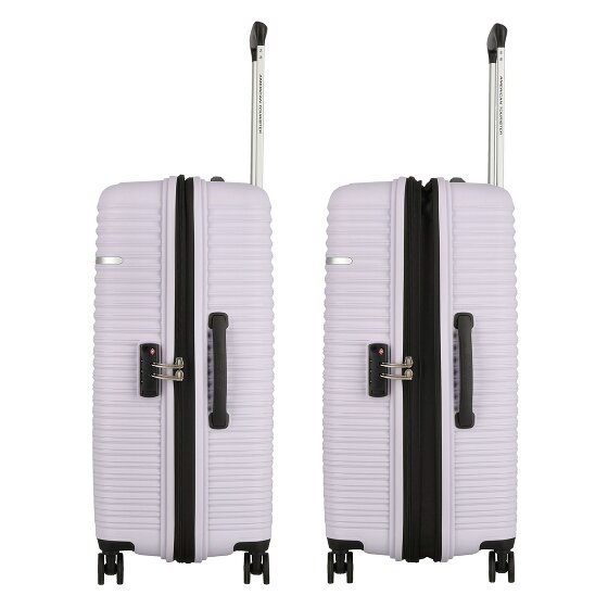 American Tourister Liftoff 4 ruote Set di valigie 3 pezzi con piega di espansione