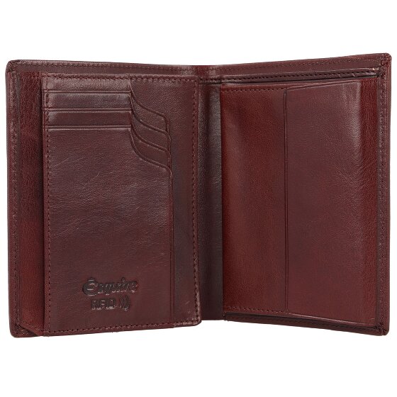 Esquire Toscana Portafoglio Protezione RFID Pelle 9.5 cm