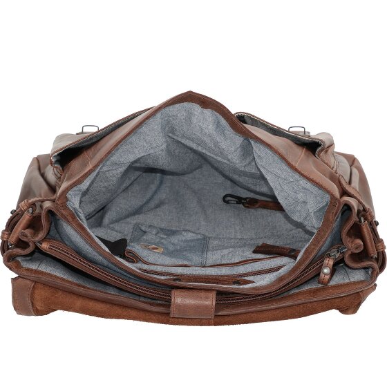 aunts & uncles The Workmates Workaholic cartella in pelle 40 cm scomparto per laptop