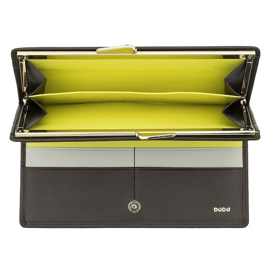 DuDu Portafoglio Protezione RFID Pelle 19.5 cm