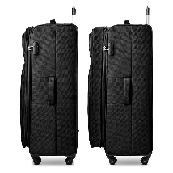 Wenger Carrello Beaumont a 4 ruote XL da 87 cm, misura speciale con tasca espandibile