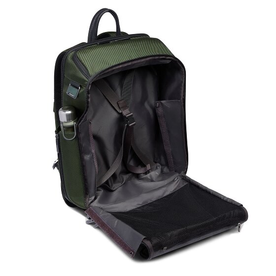 Piquadro Zaino da viaggio breve in pelle 43 cm scomparto per laptop