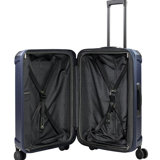 Travelite Millennium 4 ruote Carrello 67 cm con piega di espansione
