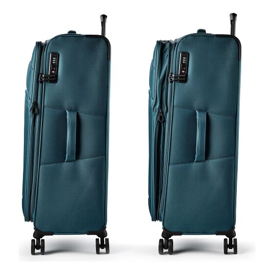 d&n Travel Line 9804 4 ruote Carrello L 78 cm espandibile