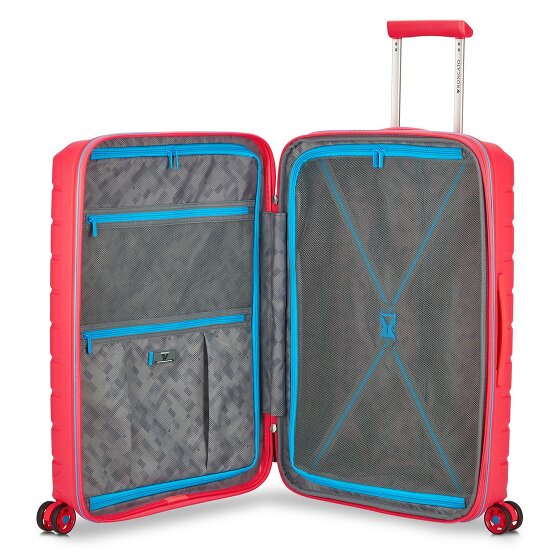Roncato B-Flying Move 4 ruote Set di valigie 3 pezzi con piega di espansione