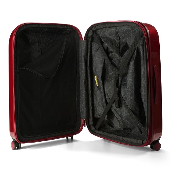Mandarina Duck Logoduck + Metal 4 ruote Carrello L 75 cm con piega di espansione