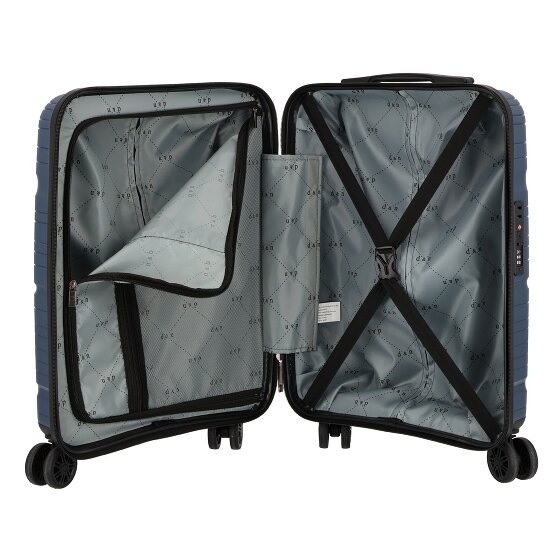 d&n Travel Line 4300 4 ruote Carrello della cabina S 55 cm d&n Travel Line 4300 4 ruote Carrello della cabina S 55 cm