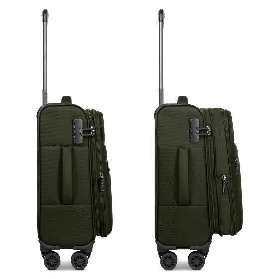 bugatti Valencia Soft 4 ruote Carrello della cabina S 55 cm con piega di espansione