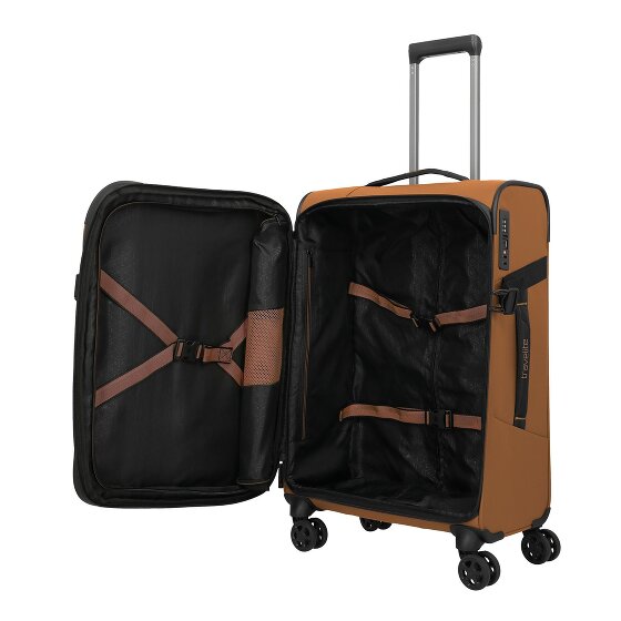 Travelite Briize 4 ruote Set di valigie 3 pezzi con piega di espansione