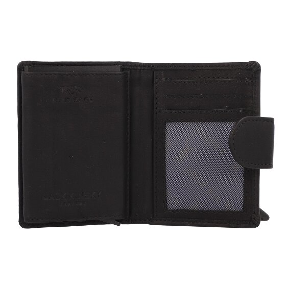 Jack Kinsky Aruba Portafoglio Protezione RFID Pelle 7.5 cm