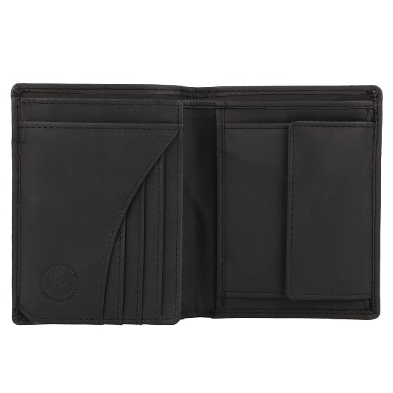 Greenburry Portafoglio vintage RFID in pelle 10 cm