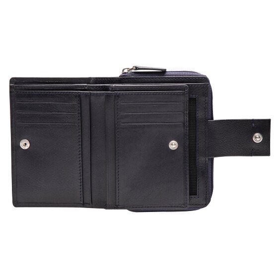Maître Henau Diethilde Portafoglio Protezione RFID Vera Pelle 12.5 cm