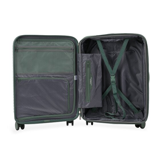 Hedgren Raku 4 ruote Carrello 65.5 cm con piega di espansione