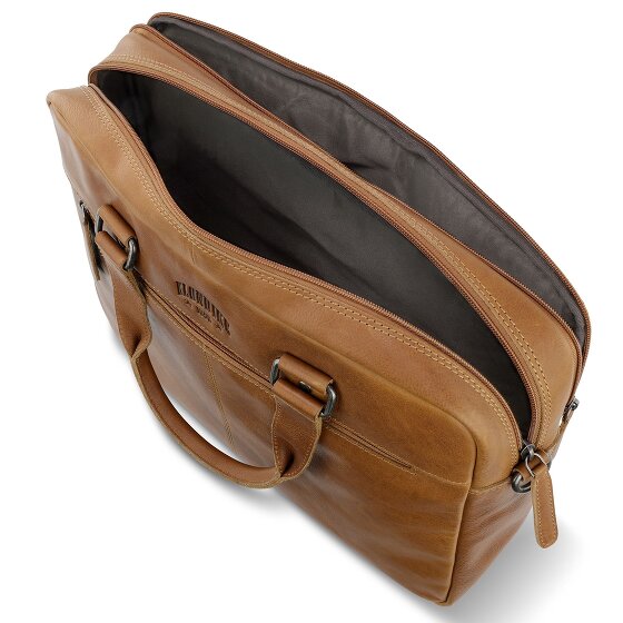 Klondike 1896 Gold Brain Cartella in pelle 35 cm Scomparto per laptop