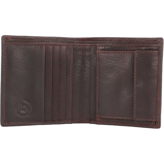 bugatti Portafoglio in pelle intrecciata 11 cm