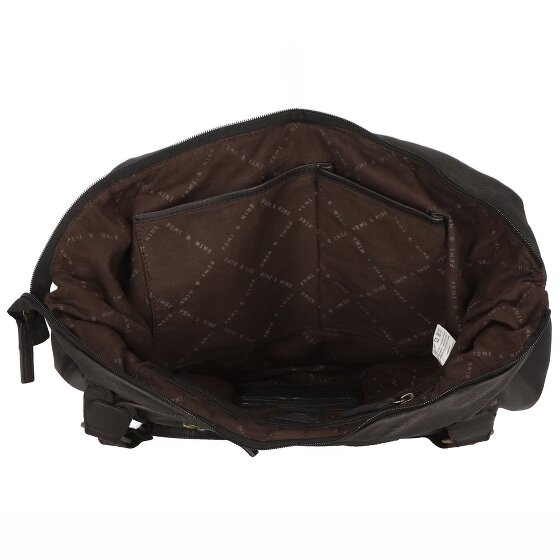 Greenland Nature Femi & Nine Borsa a tracolla in pelle 38 cm