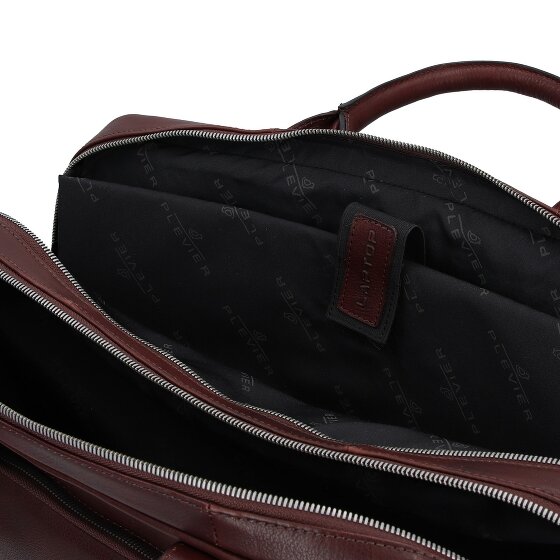 Plevier Vintage Larry Valigetta Pelle 40 cm Scomparto per laptop
