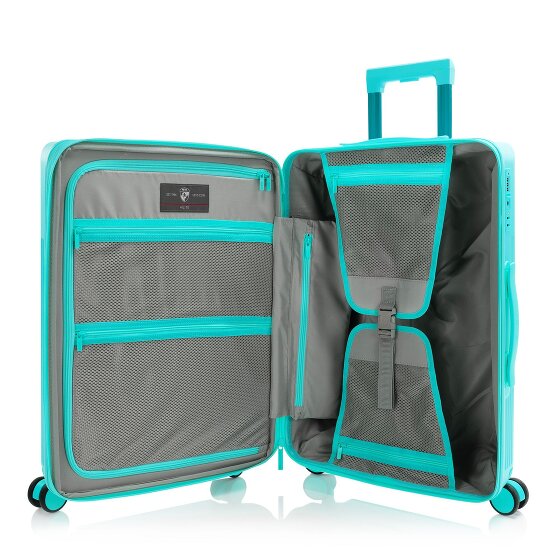 Heys HiLite 4 ruote Set di valigie 3 pezzi con piega di espansione