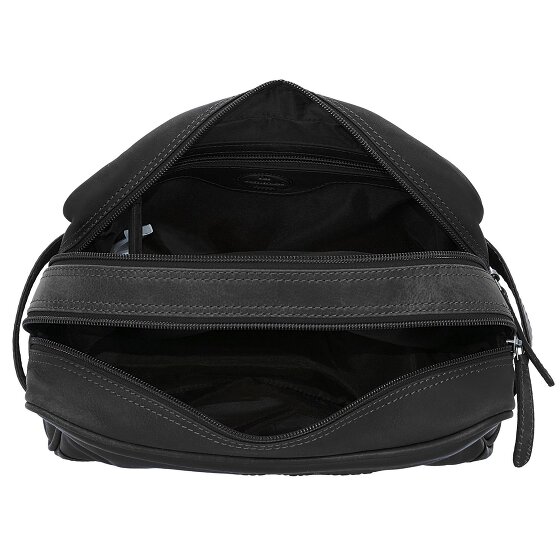 The Chesterfield Brand Wax Pull Up Borsa da toilette Pelle 29 cm