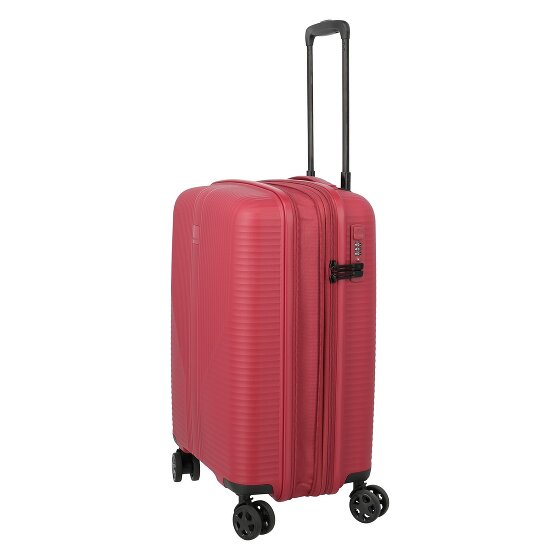 Travelite Air Stripe 4 ruote Trolley cabina S 55 cm espandibile