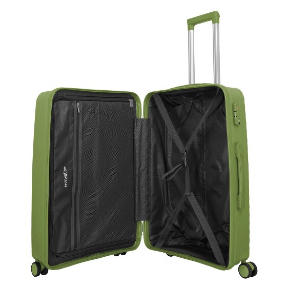 Travelite Pacific 4 ruote Set di valigie 3 pezzi