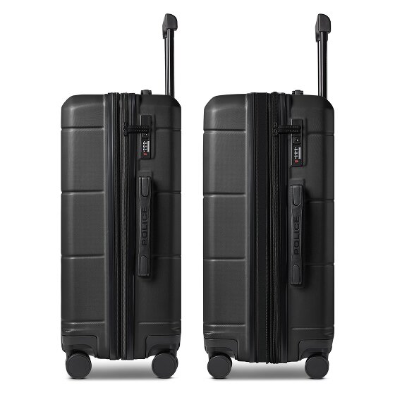 Police London 4 ruote Carrello 64 cm espandibile