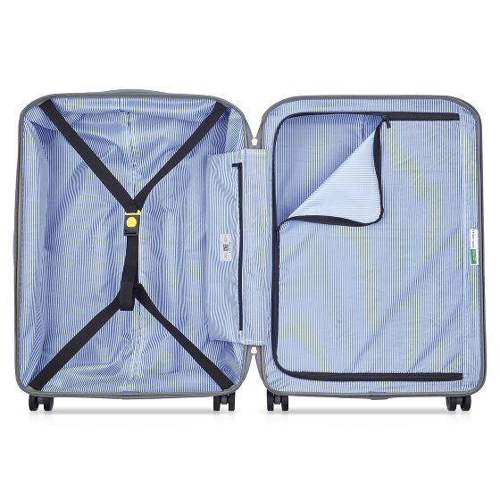 Delsey Paris trolley a 4 ruote United Colors of Benetton UCB Hardside 66 cm
